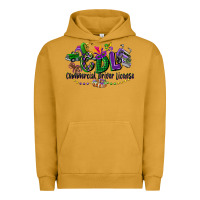 Pigment Peanut Butter cdl mardi gras Urban Hoodie - CowGirlArtShop