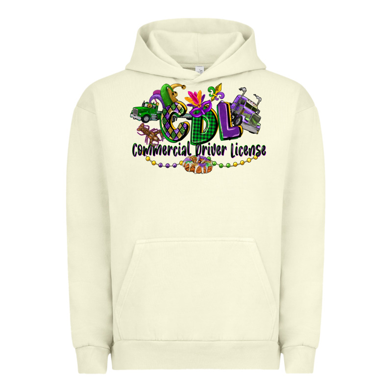 Cdl Mardi Gras Urban Hoodie by CowGirlArtShop | Teevron
