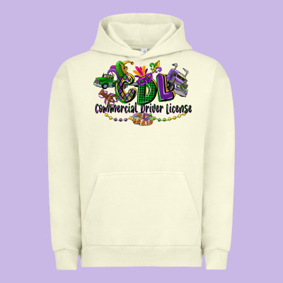 Cdl Mardi Gras Urban Hoodie Designed By Cowgirlartshop