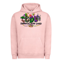 Pigment Salmon cdl mardi gras Urban Hoodie - CowGirlArtShop