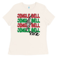 Bone jingle bell rock Ladies Tee - MaliasSmallBusiness