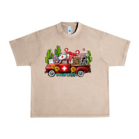 French Oak ma medical assistant nurse truck with cactus and sunflowers Urban Heavy Tee - AdoDesignShop