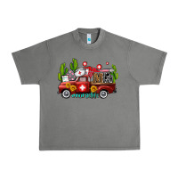 Tornado ma medical assistant nurse truck with cactus and sunflowers Urban Heavy Tee - AdoDesignShop