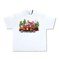 White ma medical assistant nurse truck with cactus and sunflowers Urban Heavy Tee - AdoDesignShop