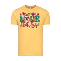 Vintage Mustard love shih tzus Vintage Tee - JahusDesignShop