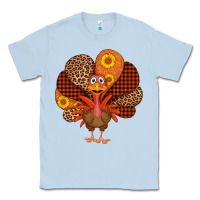 Dusty Blue thanksgiving turkey Classic Tee - AdoDesignShop