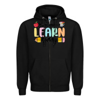 Black y'all gonna learn today Zipper Hoodie - MaliasSmallBusiness