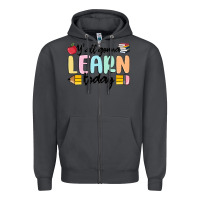 Smoke y'all gonna learn today Zipper Hoodie - MaliasSmallBusiness
