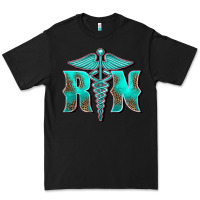Black registered medical symbol nurse Premium Tee - BarkalooDesign