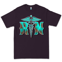 Plum registered medical symbol nurse Premium Tee - BarkalooDesign