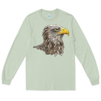 Matcha American White Sea Eagle Head Long Sleeve Tee - LillyAllenDesigns