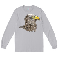 Moon Dust American White Sea Eagle Head Long Sleeve Tee - LillyAllenDesigns