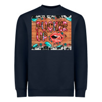 Navy pucker up Heavyweight Sweatshirt - JahusDesignShop