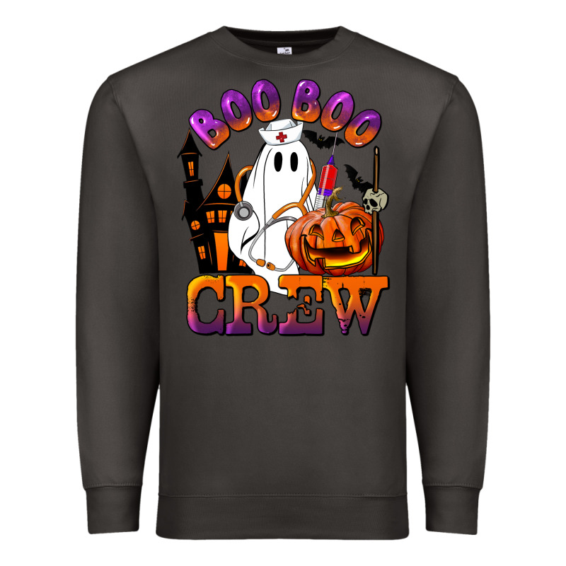 Boo Boo Crew Nurse Premium Sweatshirt by LillyAllenDesigns | Teevron