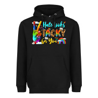 Black hate looks tacky on you Heavyweight Hoodie - LillyAllenDesigns