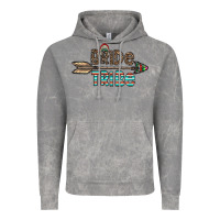 Cloud Rock bride tribe Vintage Hoodie - CowhideDigitalArt