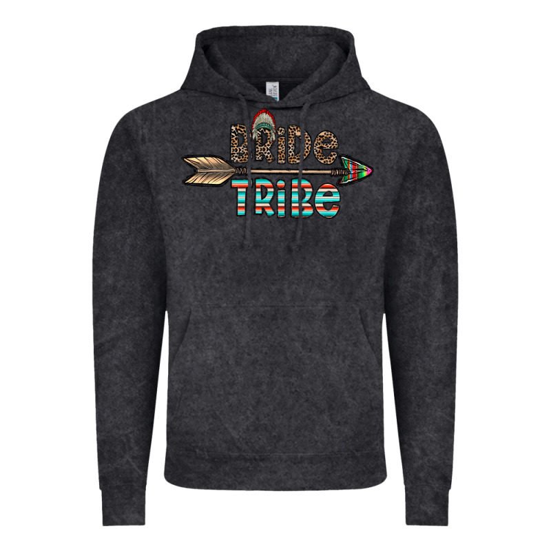 Bride Tribe Vintage Hoodie by CowhideDigitalArt | Teevron