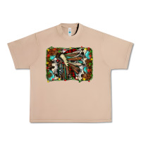 Christmas Indian Headdress Urban Heavy Tee | Teevron