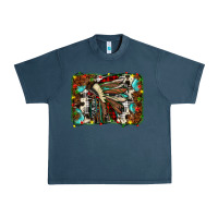 Midnight Navy christmas indian headdress Urban Heavy Tee - JahusDesignShop