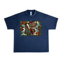 Navy christmas indian headdress Urban Heavy Tee - JahusDesignShop