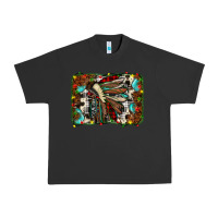 Pigment Black christmas indian headdress Urban Heavy Tee - JahusDesignShop