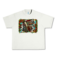 Pistachio christmas indian headdress Urban Heavy Tee - JahusDesignShop