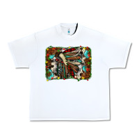 White christmas indian headdress Urban Heavy Tee - JahusDesignShop