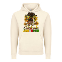 Vintage Artic celebrate juneteenth black woman bun Vintage Hoodie - HRA Design Shop