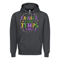 Smoke laissez les bon temps rouler Zipper Hoodie - MaliasSmallBusiness