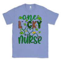 Colony Blue Leopard Glitter One Lucky Nurse Classic Tee - Artiststas