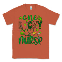 Copper Leopard Glitter One Lucky Nurse Classic Tee - Artiststas