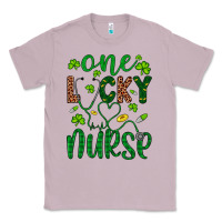 Lilac Leopard Glitter One Lucky Nurse Classic Tee - Artiststas