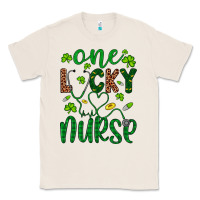 Natural Leopard Glitter One Lucky Nurse Classic Tee - Artiststas