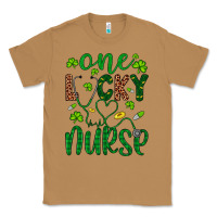 Toasted Coconut Leopard Glitter One Lucky Nurse Classic Tee - Artiststas