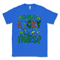 True Royal Leopard Glitter One Lucky Nurse Classic Tee - Artiststas
