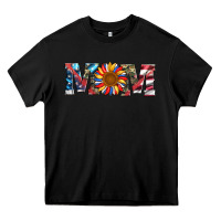 Black mom with sunflower Heavy Core Tee - Artiststas