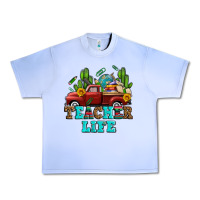 Grape Ice teacher life western truck and books Urban Heavy Tee - AdoDesignShop