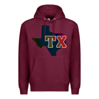 Burgundy Texas Premium Hoodie - Bettercallsaul