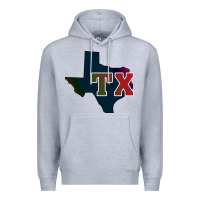 Heather Grey Texas Premium Hoodie - Bettercallsaul