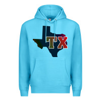 Ocean Blue Texas Premium Hoodie - Bettercallsaul