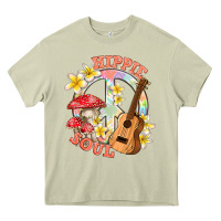 Mossy hippie soul with peace Heavy Core Tee - texasbilliewilder