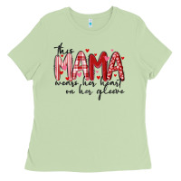 Matcha this mama wears her heart on her gleeve Ladies Tee - MaliasSmallBusiness