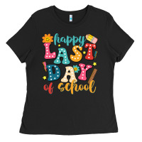 Black happy last day of school Ladies Tee - JahusDesignShop