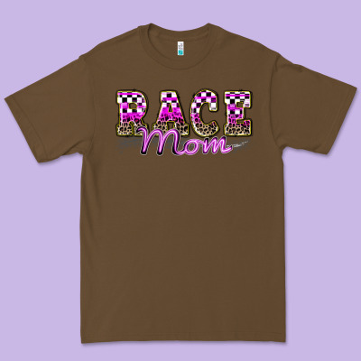 Race Mom Premium Tee Designed By Zillion Design Studio