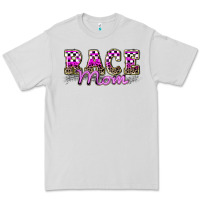Dove Grey race mom Premium Tee - Zillion Design Studio