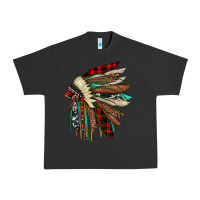 Pigment Black christmas indian headdress Urban Heavy Tee - JahusDesignShop