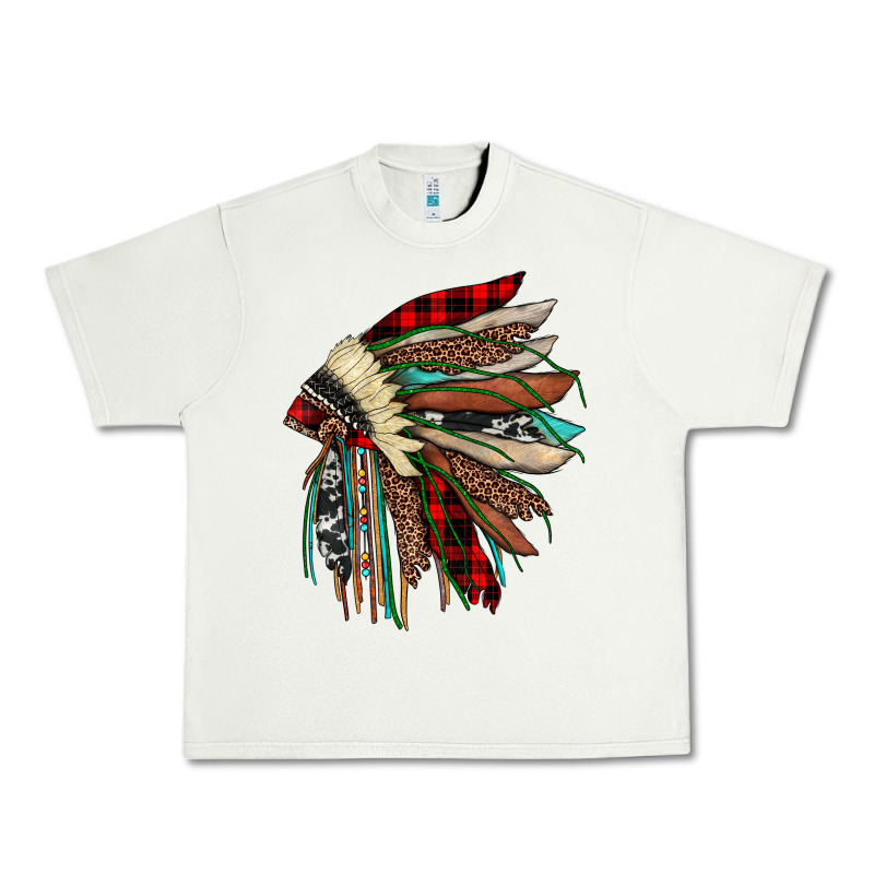 Christmas Indian Headdress Urban Heavy Tee by JahusDesignShop | Teevron