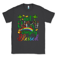 Smoke Western St. Patrick's Day Cross Not Lucky Simply Blessed Classic Tee - Artiststas