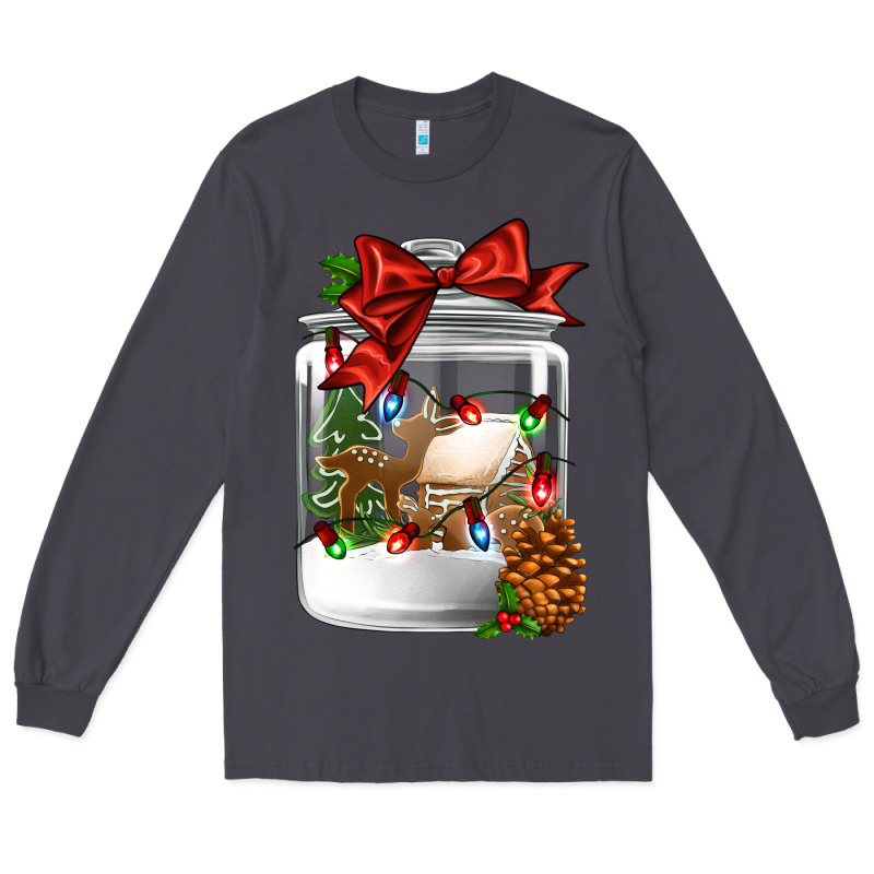 Christmas Cookie Jar Long Sleeve Tee by Jasminsmagicworld | Teevron