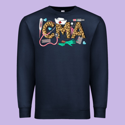 Western Certified Medical Assistant Premium Sweatshirt Designed By Lillyallendesigns